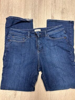 Coldwater Creek Women’s Dark Wash 
Straight Cut Jeans Size 10P
